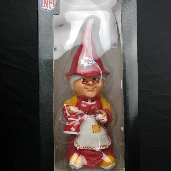 NFL Kansas City Chiefs Gnome Forever Collectibles - Picture 8 of 8